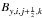 Mathematical equation: \hbox{$B_{y,i,j+\HALF,k}$}