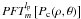 Mathematical equation: \hbox{$\textit{PFT}^{l_{\rm p}}_m\left[P_{\rm c}(\rho,\theta)\right]$}
