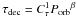Mathematical equation: \hbox{$\taud=C_{\tau}^1\Porb^{\beta}$}
