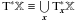 Mathematical equation: \hbox{${{\text{T}}^*}\mathbb{X} \equiv \bigcup\limits_{\vec{x}} {{\text{T}}_{\vec{x}}^*\mathbb{X}} $}