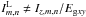 Mathematical equation: \hbox{$I^{\rm L}_{m,n}\neq I_{z,m,n}/E_{{\rm g}xy}$}