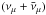 Mathematical equation: \hbox{$(\nu_\mu+ \bar{\nu}_\mu)$}