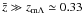Mathematical equation: \hbox{${\bar z}\gg z_{{\rm m}\Lambda}\simeq 0.33$}