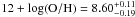 \hbox{$12 + \log({\rm O}/{\rm H}) = 8.45^{+0.09}_{-0.12}$}
