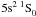 \hbox{${\rm 5s^2}\,^1{\rm S}^{{\rm }}_{\rm 0}$}