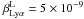 Mathematical equation: \hbox{$\beta_{\rm Ly\alpha}^{\rm L} = 5\e{-9}$}