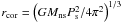 \hbox{$r_{\rm cor} = \left(GM_{\rm ns} P_{\rm s}^2/4 \pi^2\right)^{1/3}$}