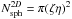 \hbox{$N^{2D}_{\rm sph}= {\pi (\zeta \eta)^2 }$}