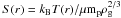 \hbox{$S(r)=k_{\rm B} T(r)/\mu {\rm m}_{\rm p} \rho_{\rm g}^{2/3}$}