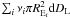 Mathematical equation: \hbox{$\sum_i\nu_i\pi R_{{\rm E}_i}^2\ud{D_{\rm L}}$}