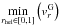 \hbox{${\mathop {\min }\limits_{r_{{\rm{hel}}} \in \left[ {0,1} \right]} \left( {v_r^{\rm{G}} } \right)}$}