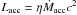 \hbox{$L_{\rm acc}=\eta\dot{M}_{\rm acc}c^{2}$}