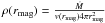 \hbox{$\rho(r_{\rm mag}) = \frac{\dot{M}}{v(r_{\rm mag})4\pi r_{\rm mag}^2}$}