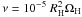 \hbox{$\nu = 10^{-5}~R_{\rm H}^2\Omega_{\rm H}$}