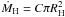 \hbox{$\dot M_{\rm H}=C \pi R_{\rm H}^2$}