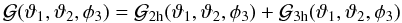 \begin{equation} \label{eq:gtilde} {\cal G}(\vartheta_1,\vartheta_2,\phi_3)= {\cal G}_{\rm 2h}(\vartheta_1,\vartheta_2,\phi_3)+ {\cal G}_{\rm 3h}(\vartheta_1,\vartheta_2,\phi_3) \end{equation}