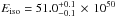 \hbox{$E_{\rm iso} = 51.0^{+0.1}_{-0.1}\,\times\,10^{50}$}