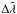 Mathematical equation: \hbox{$\Delta\tilde{\lambda}$}