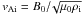 \hbox{$v_{\rm Ai}=B_0/\!\sqrt{\mu_0 \rho_{\rm i}}$}