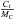 \hbox{$\frac{C_i}{M_{\rm C}}$}