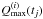 \hbox{$Q_{\rm max}^{(i)}(t_j)$}