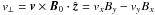 \hbox{${v}_\perp= {{\vec v}}\times{{\vec B}}_0 \cdot {\hat{{\vec z}}}={v}_x B_y - {v}_y B_x$}