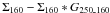 \hbox{$\Sigma_{160} - \Sigma_{160}*G_{250\_160} $}