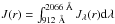 Mathematical equation: \hbox{$J(r)=\int_\mathrm{912~\AA}^\mathrm{2066~\AA}J_\lambda(r){\rm d}\lambda$}