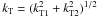 Mathematical equation: \hbox{$k_{\rm T}=(k_{{\rm T}1}^2+k_{{\rm T}2}^2)^{1/2}$}