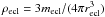 Mathematical equation: \hbox{$\rho_{\rm ecl}=3 m_{\rm ecl}/ (4 \pi r_{\rm ecl}^3)$}