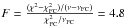 Mathematical equation: \hbox{$F=\frac{(\chi^2-\chi_{\rm FC}^2)/(\nu - \nu_{\rm FC})}{\chi_{\rm FC}^2/\nu_{\rm FC}}=4.8$}