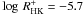 Mathematical equation: \hbox{$\log\, R^{+}_{\rm{HK}}=-5.7$}