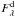 Mathematical equation: \hbox{$F^{\rm d}_{\lambda}$}