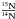 Mathematical equation: \hbox{$\rm \frac{^{15}N}{^{14}N}$}