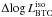 Mathematical equation: \hbox{$\Delta \!\log L_{\rm BTO}^{\rm iso}$}