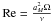 Mathematical equation: \hbox{$\mathrm{Re} = { a_M^2 \Omega \over \nu }$}