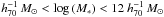 Mathematical equation: \hbox{$h_{70}^{-1}\,M_\odot<\log\,(M_*)<12~h_{70}^{-1}\,M_\odot$}