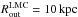 Mathematical equation: \hbox{$R^{\mathrm{LMC}}_{\mathrm{out}} = 10\,\mathrm{kpc}$}