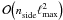 Mathematical equation: \hbox{${{\cal O}\! \left( \nside^{\vphantom{2}} \ell_{{\rm max}}^2 \right)}$}