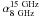 Mathematical equation: \hbox{$\alpha^{\rm 15~GHz}_{\rm 8~GHz}$}