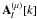 Mathematical equation: \hbox{${\bf A}^{(\mu)}_l[k]$}