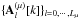 Mathematical equation: \hbox{$\{{\bf A}^{(\mu)}_l[k]\}_{l=0,\cdots,L_\mu}$}