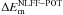 Mathematical equation: \hbox{$\Delta E_\mathrm{m}^{\mathrm{NLFF-POT}}$}