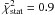 Mathematical equation: \hbox{$\bar{\chi}^2_{\rm stat}=0.9$}