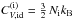 Mathematical equation: \hbox{$C_{V,\mathrm{id}}^\mathrm{(i)} =\frac32\, \Nion \kB$}