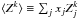 Mathematical equation: \hbox{$\langle Z^k \rangle \equiv \sum_j x_j Z_j^k$}