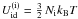 Mathematical equation: \hbox{$U_\mathrm{id}^\mathrm{(i)} =\frac32\, \Nion \kB T$}
