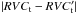 Mathematical equation: \hbox{$|RVC_{\rm t} -RVC_{\rm t}'|$}