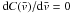 Mathematical equation: \hbox{${\rm d}C(\vx)/{\rm d}\vx=0$}
