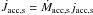Mathematical equation: \hbox{$\dot{J}_\mathrm{acc,s} = \dot{M}_\mathrm{acc,s} j_\mathrm{acc,s}$}